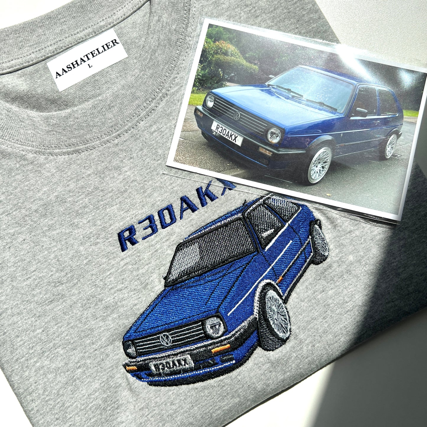 Heavyweight Custom Motor T Shirt