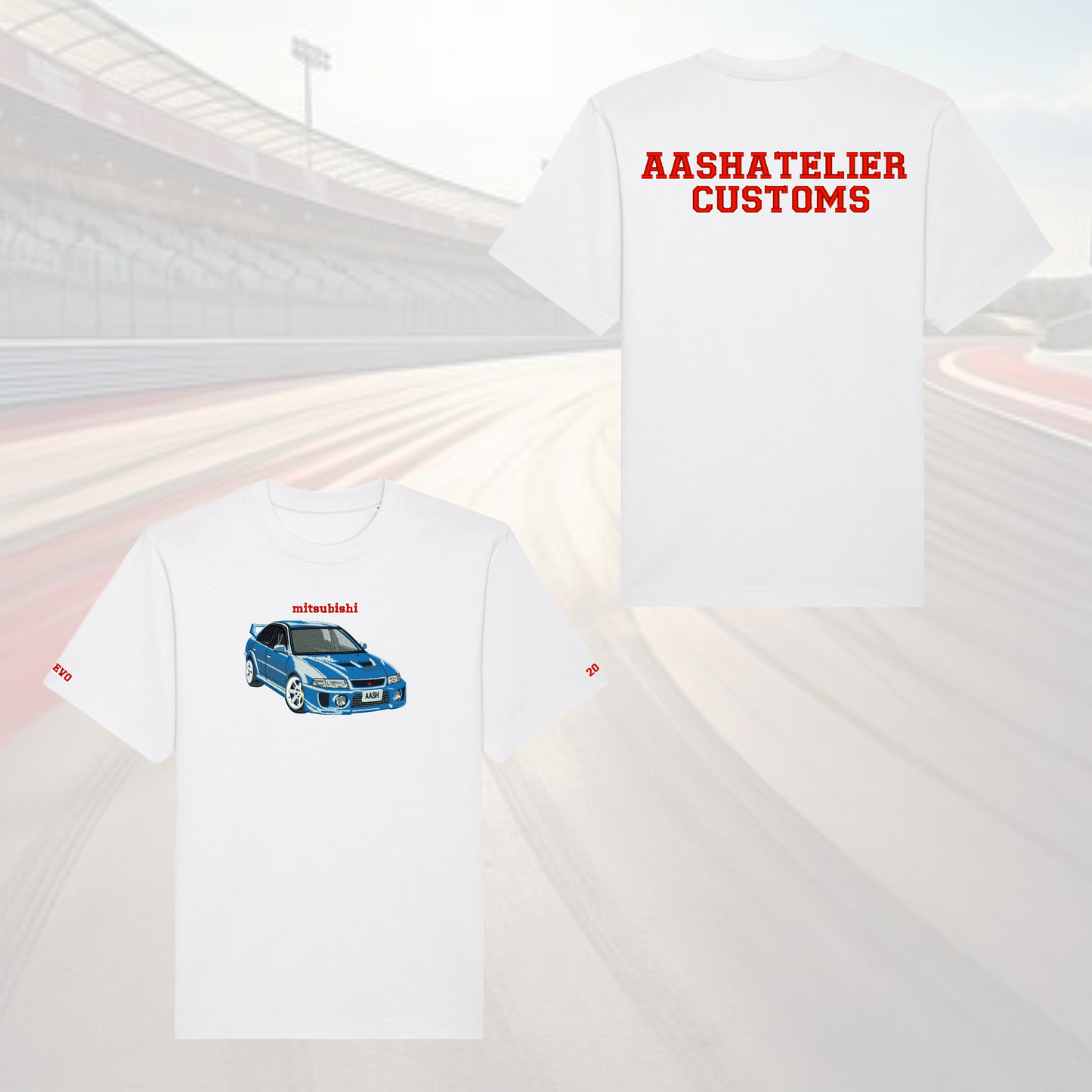 Heavyweight Custom Motor T Shirt
