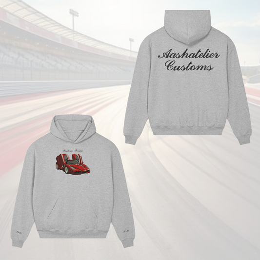 Heavyweight Oversized Custom Motor Hoodie